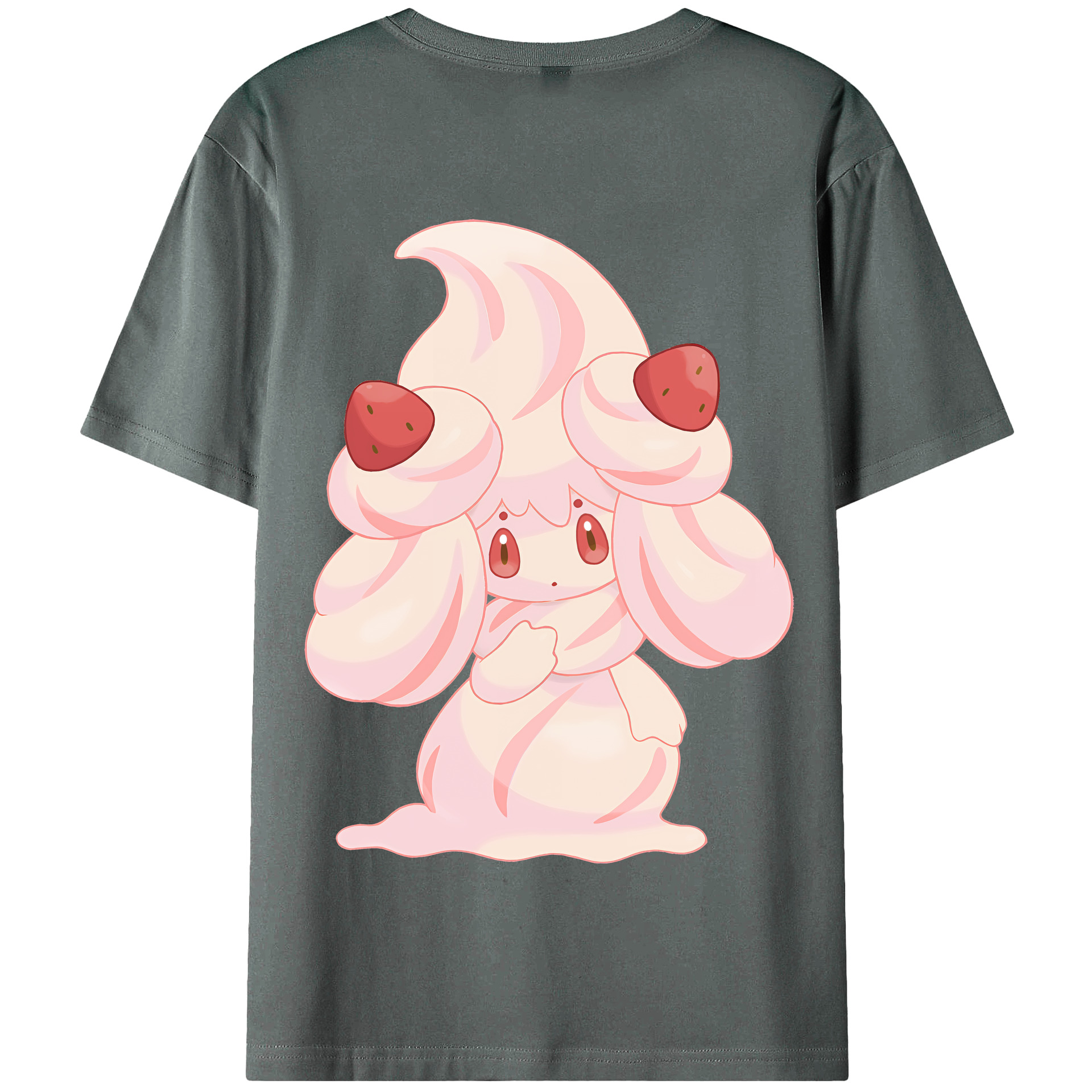 （画像用） ポケットモンスター Pokémon 綿100％半袖Tシャツ（背面プリント）